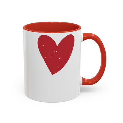 Being sisters means you always have back up-1 — Accent Mug 11/15oz