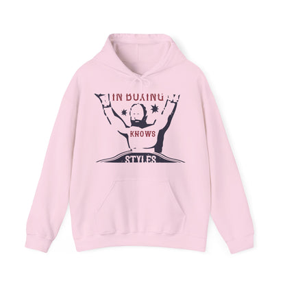 As everyone in boxing knows, styles makes fights-01 — Unisex Heavy Blend Hoodie (G18500)