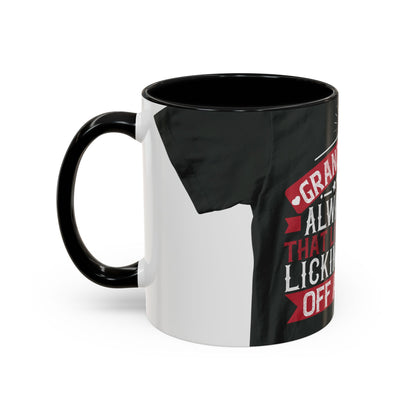 My grandfather always said that living is like licking honey off a thorn-02 — Accent Mug 11/15oz
