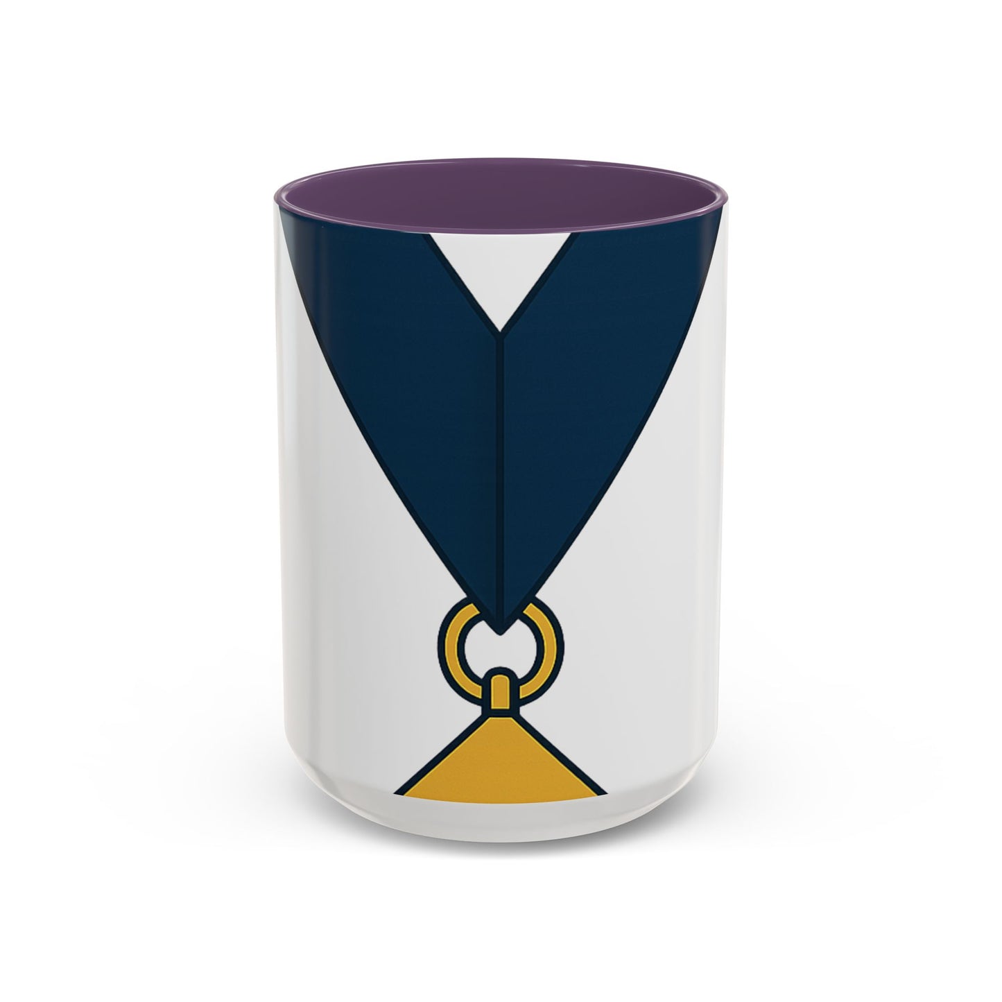 Senior Warden SW  the level — Accent Mug 11/15oz