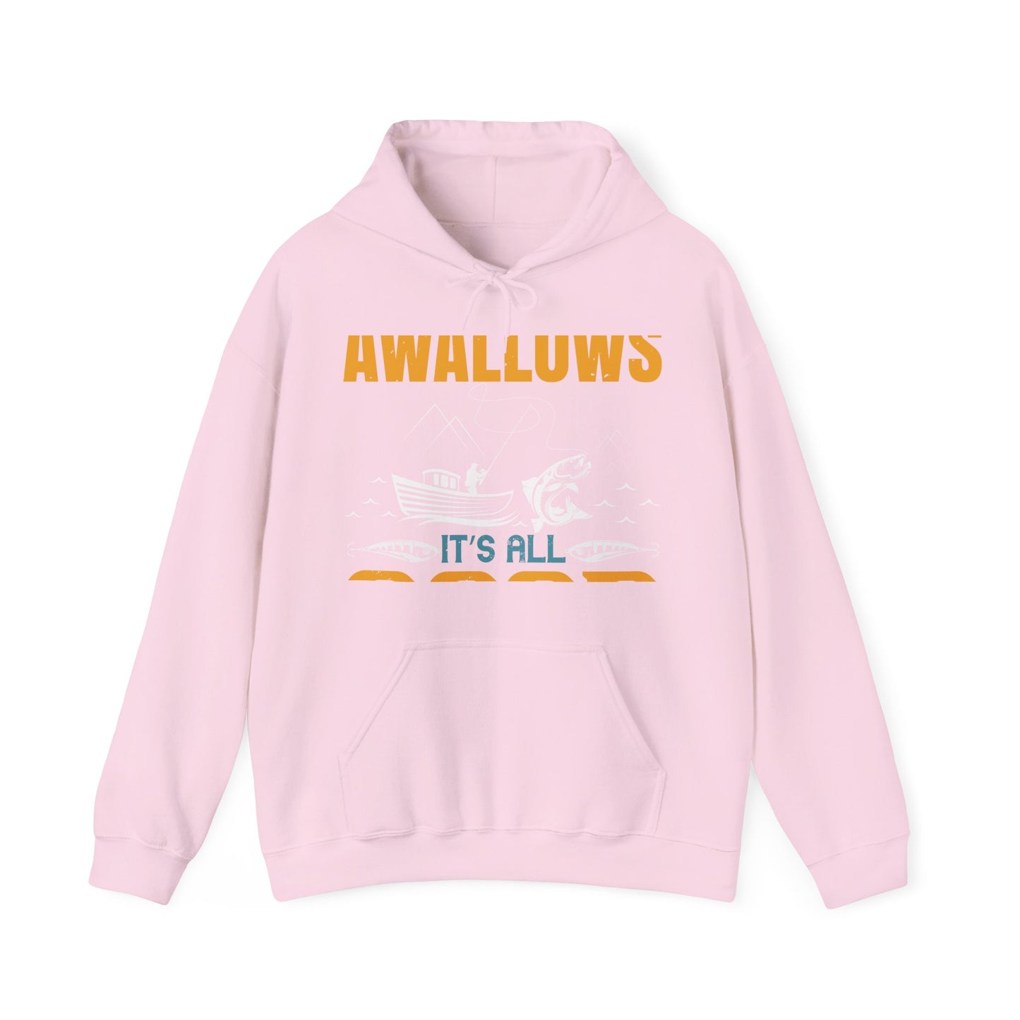 as long as she awallows itΓÇÖs all good-01 — Unisex Heavy Blend Hoodie (G18500)