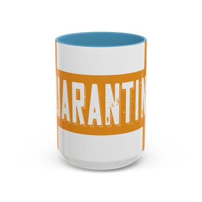 straight outta quarantine class of 2020-01 — Accent Mug 11/15oz