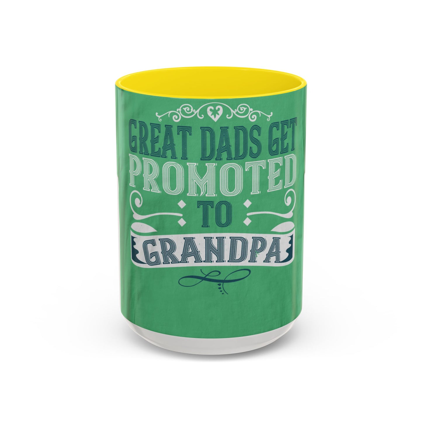 Great dads get promoted to grandpa-02 — Accent Mug 11/15oz