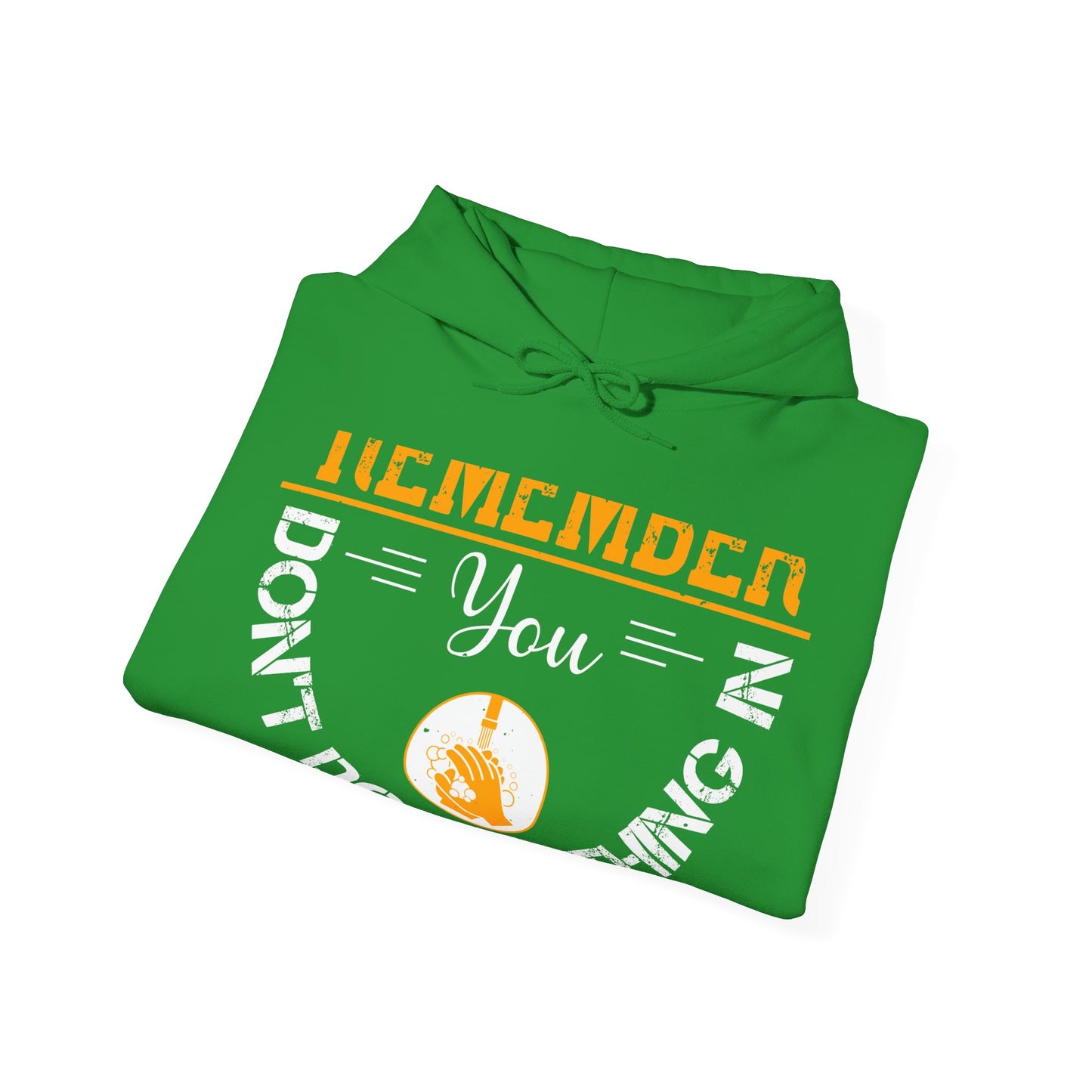 Remember you don't do anything in isolation-011 — Unisex Heavy Blend Hoodie (G18500)