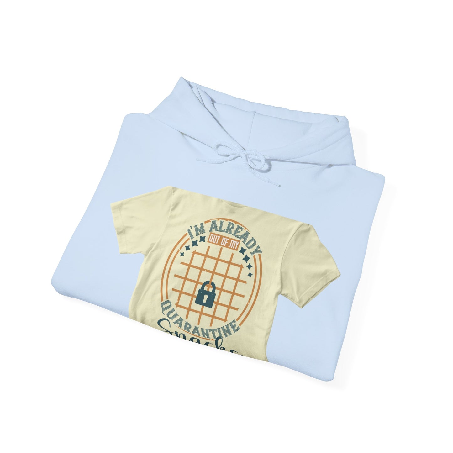 i'm already out of my quarantine snacks — Unisex Heavy Blend Hoodie (G18500)