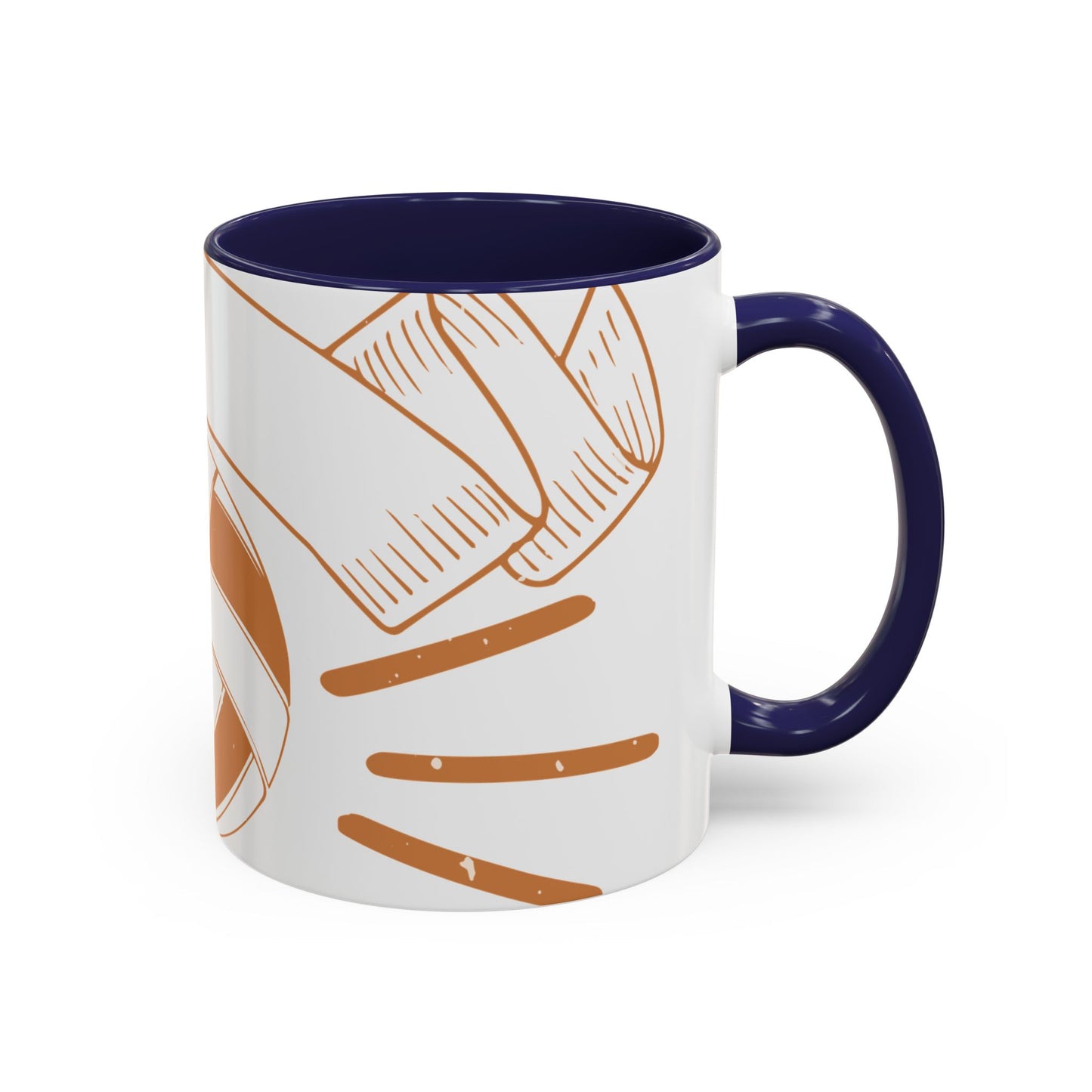 Volleyball Invented by men, perfected by women-01 — Accent Mug 11/15oz