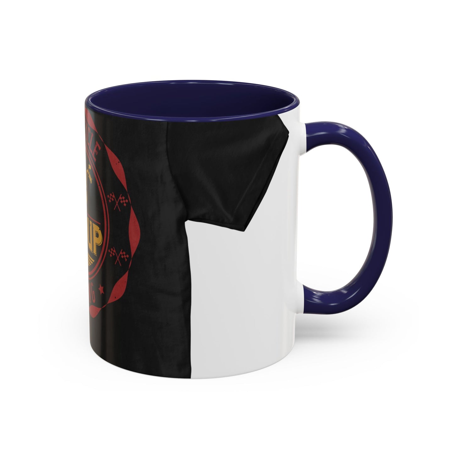 motorcycle group riding — Accent Mug 11/15oz