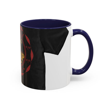 motorcycle group riding — Accent Mug 11/15oz