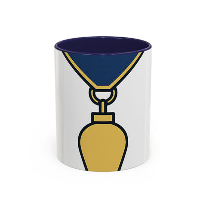 Junior Warden -JW - white bg — Accent Mug 11/15oz