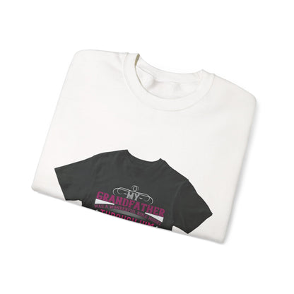 My grandfather was a wonderful role model-01 — Unisex Heavy Blend Crewneck (G18000)