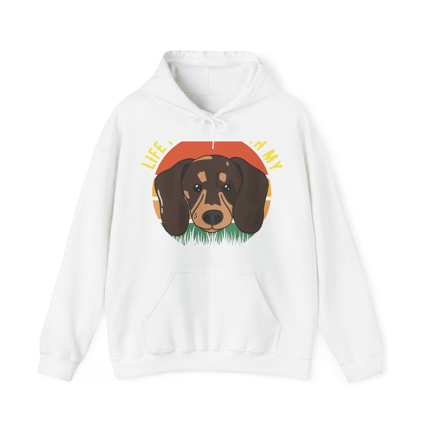 Dog (19) — Unisex Heavy Blend Hoodie (G18500)