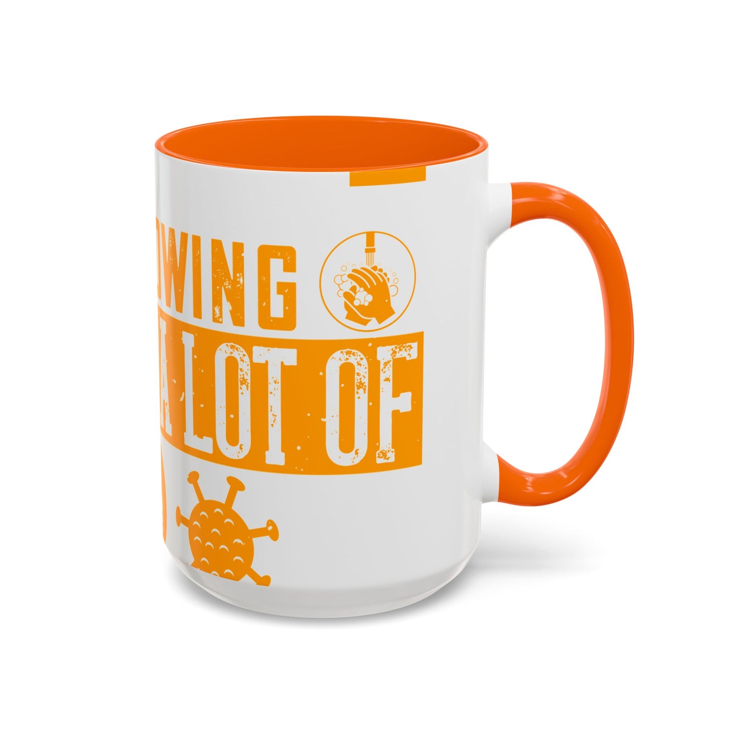 Keep those creative juices flowing. You have a lot of time on your hands!-01 — Accent Mug 11/15oz