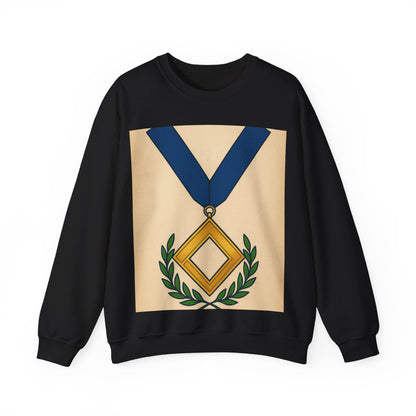 Worshipful master jewel Square — Unisex Heavy Blend Crewneck (G18000)