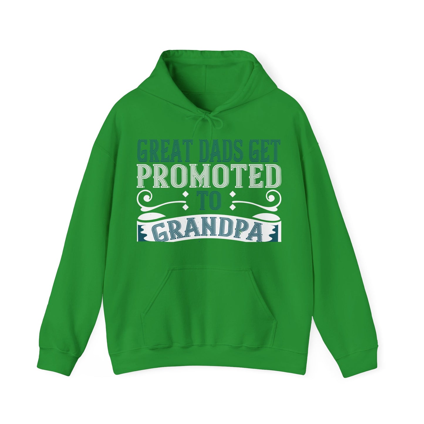 Great dads get promoted to grandpa-2 — Unisex Heavy Blend Hoodie (G18500)