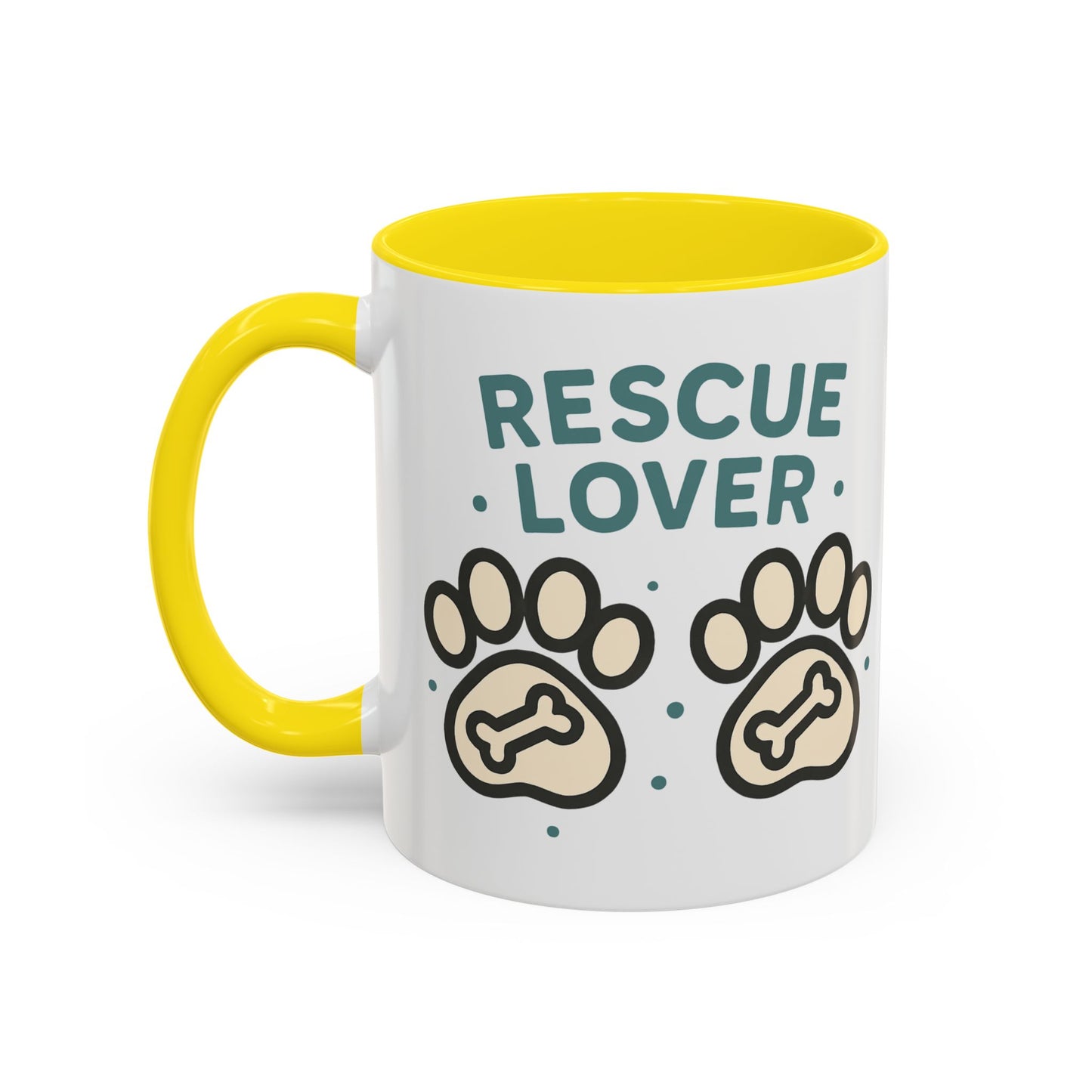 Rescue Lover Coffee Mug, Pet Owner Gift, Animal Rescue Merchandise, Dog Lover Cup, Rescue Pet Appreciation