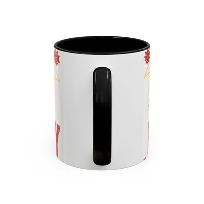 The easiest way to become a superhero is NOW! Just Stay At Home-01 — Accent Mug 11/15oz