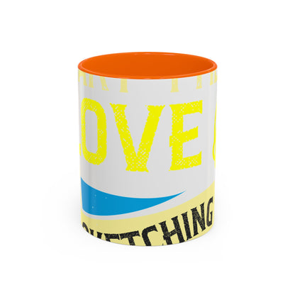 I love all kinds of art. I mean, I love sketching and acting and music-01 — Accent Mug 11/15oz
