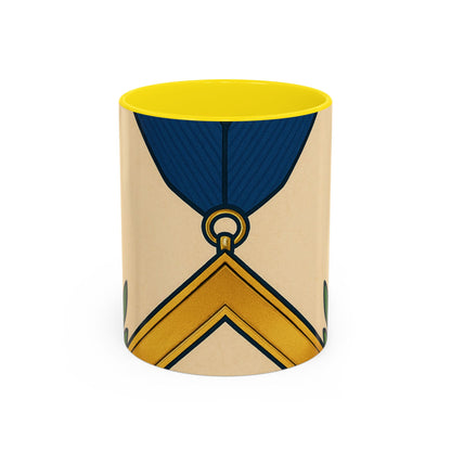 Worshipful master jewel Square — Accent Mug 11/15oz