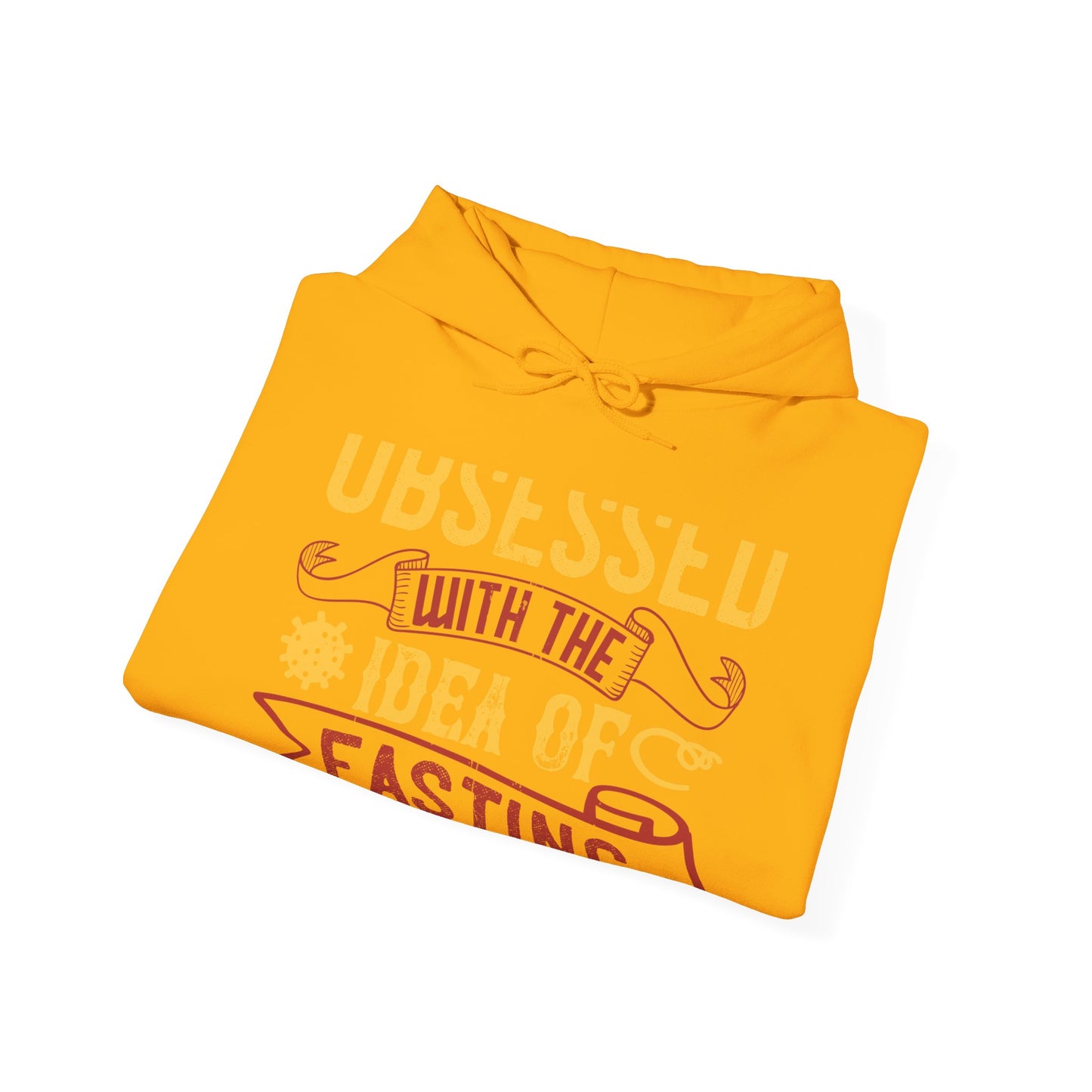 I was obsessed with the idea of fasting and isolation-01 — Unisex Heavy Blend Hoodie (G18500)