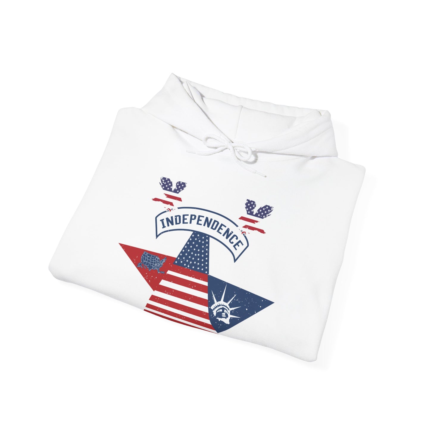 Fourth of july (48) — Unisex Heavy Blend Hoodie (G18500)