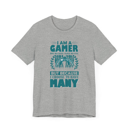 I'm A Gamer T-shirt, Gaming Tshirt, Game Lover Shirt, Game Day Unisex Shirt, Gameboy Crewneck Shirt, Short Sleeve Tee, Gift for Him
