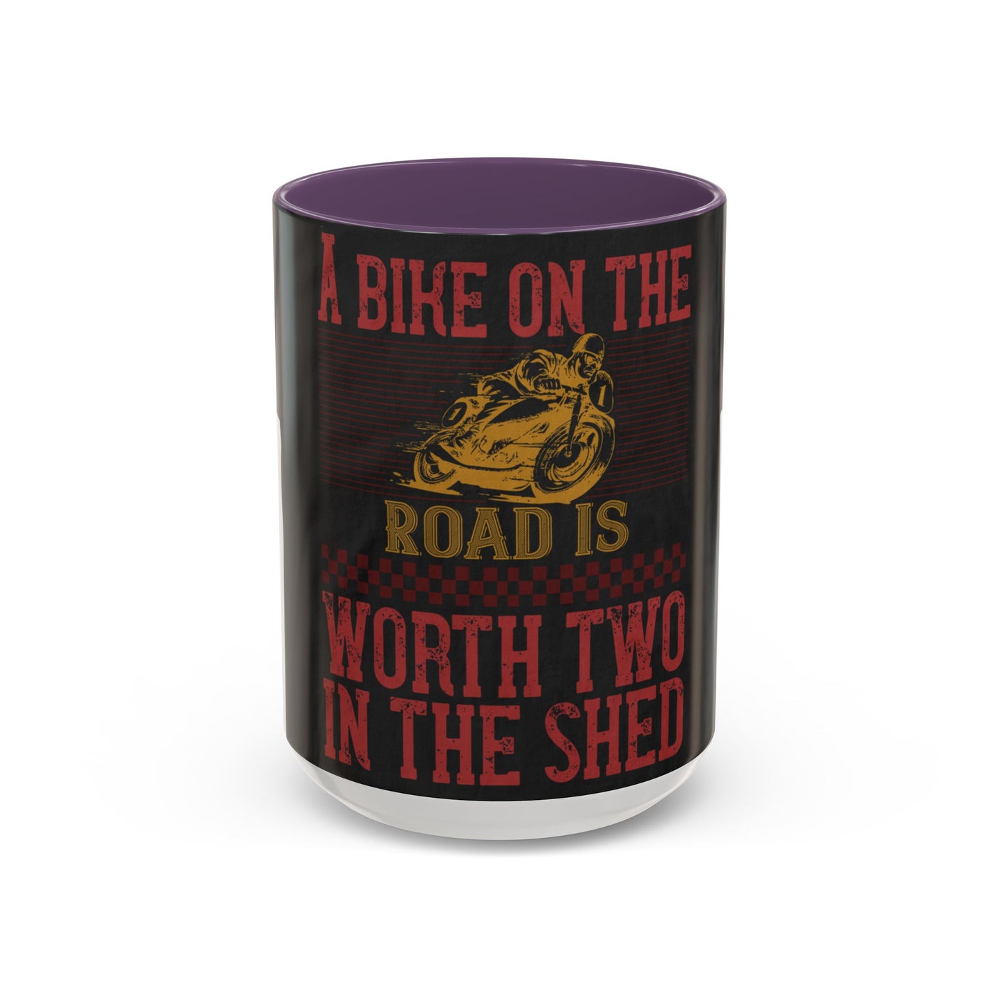 A bike on the worth two in the shet — Accent Mug 11/15oz