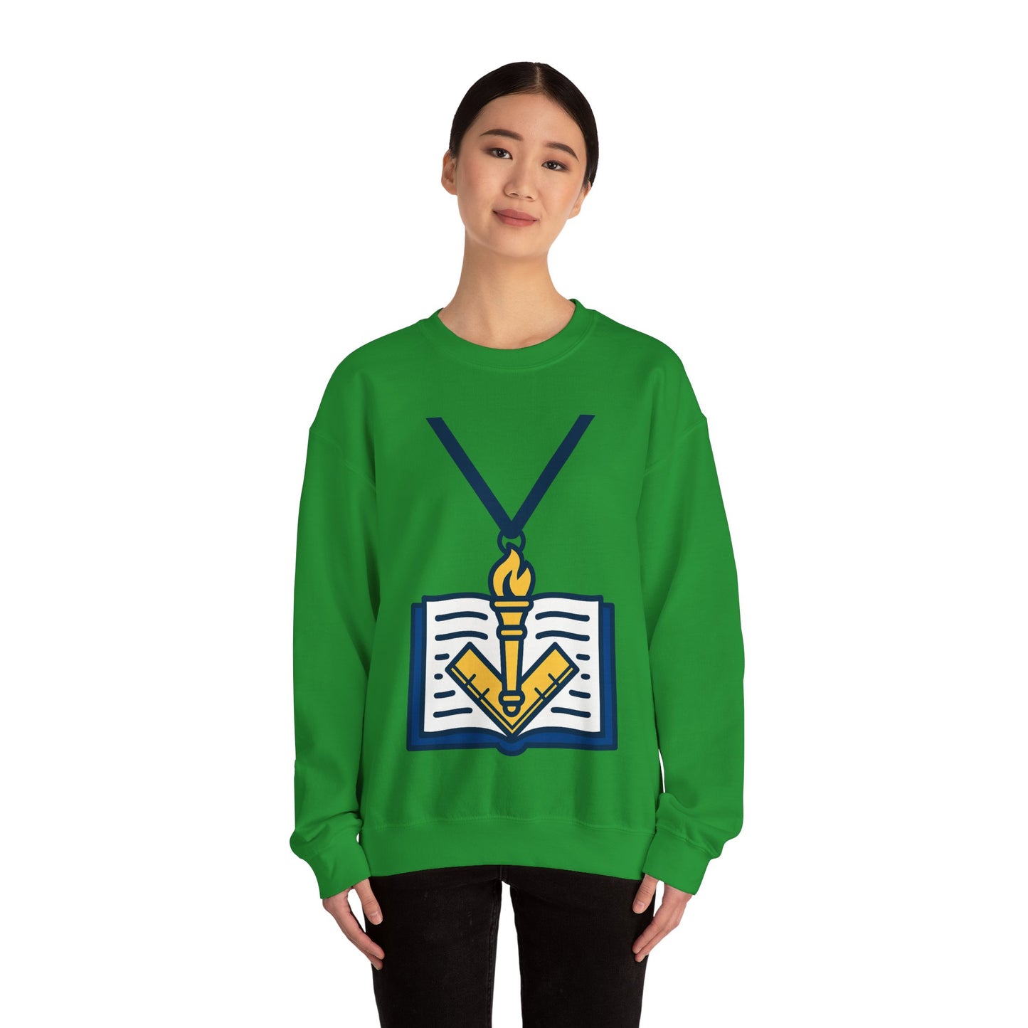 Education Officer - Lecturer - Instructor — Unisex Heavy Blend Crewneck (G18000)