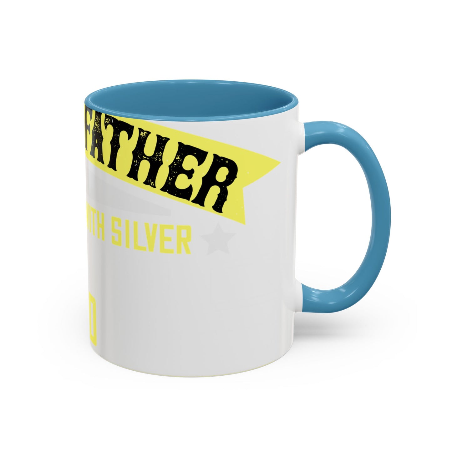 A grandfather is someone with silver-01 — Accent Mug 11/15oz