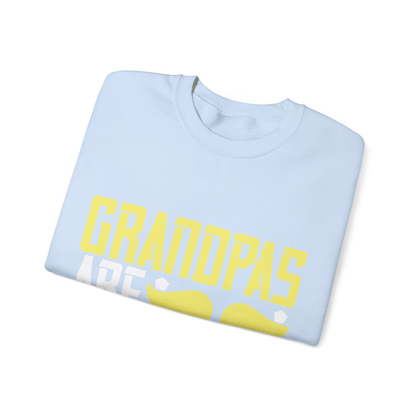 Grandpas are daddies with extra practice-02 — Unisex Heavy Blend Crewneck (G18000)