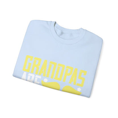 Grandpas are daddies with extra practice-02 — Unisex Heavy Blend Crewneck (G18000)