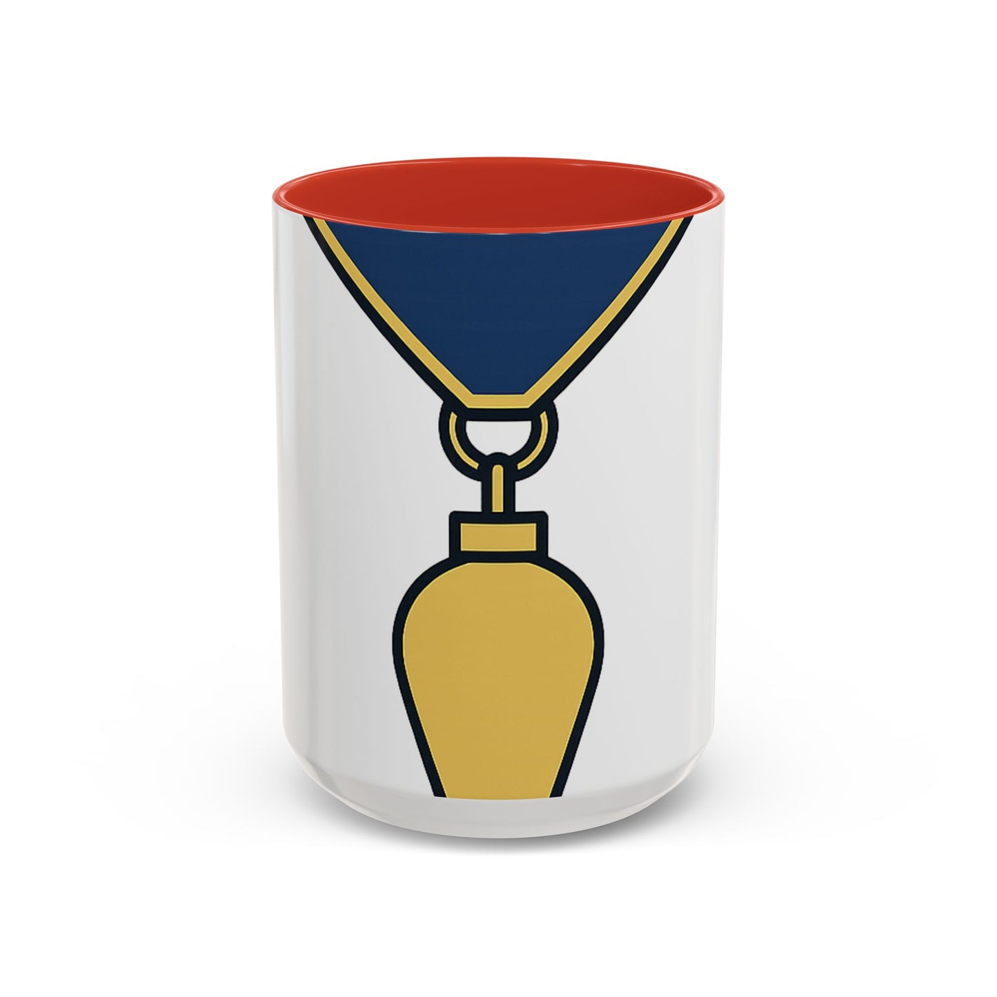 Junior Warden -JW - white bg — Accent Mug 11/15oz