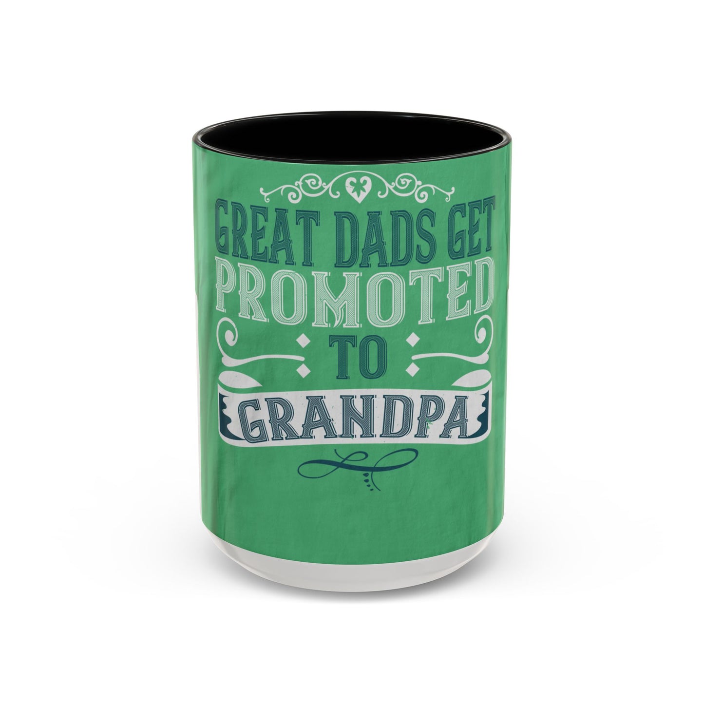 Great dads get promoted to grandpa-02 — Accent Mug 11/15oz