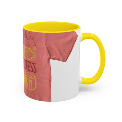 Isolation is the sum total of wretchedness to a man — Accent Mug 11/15oz