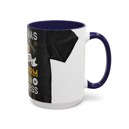 Music was invented to confirm human loneliness — Accent Mug 11/15oz