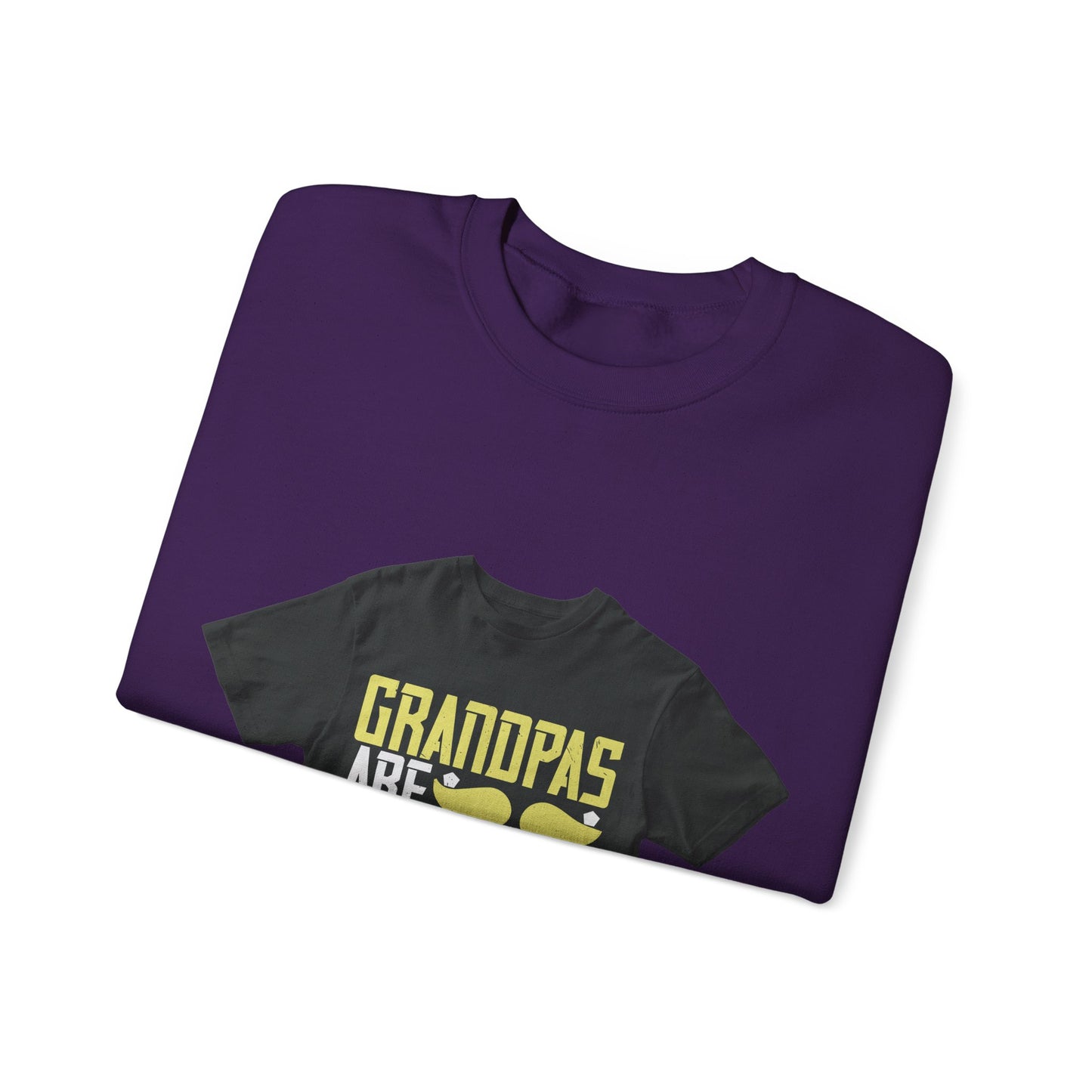 Grandpas are daddies with extra practice-2 — Unisex Heavy Blend Crewneck (G18000)