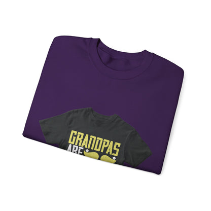 Grandpas are daddies with extra practice-2 — Unisex Heavy Blend Crewneck (G18000)