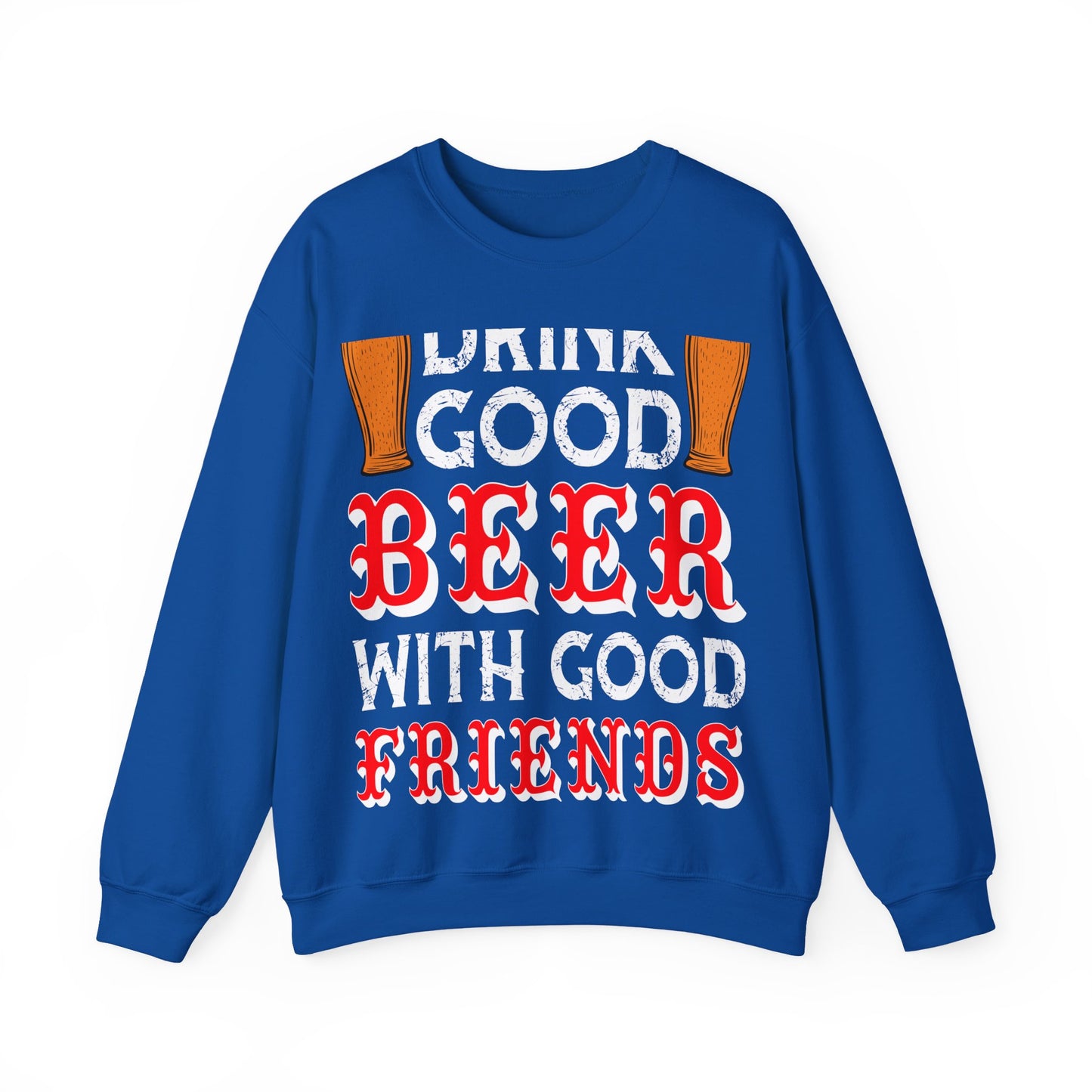Alcohol (45) — Unisex Heavy Blend Crewneck (G18000)