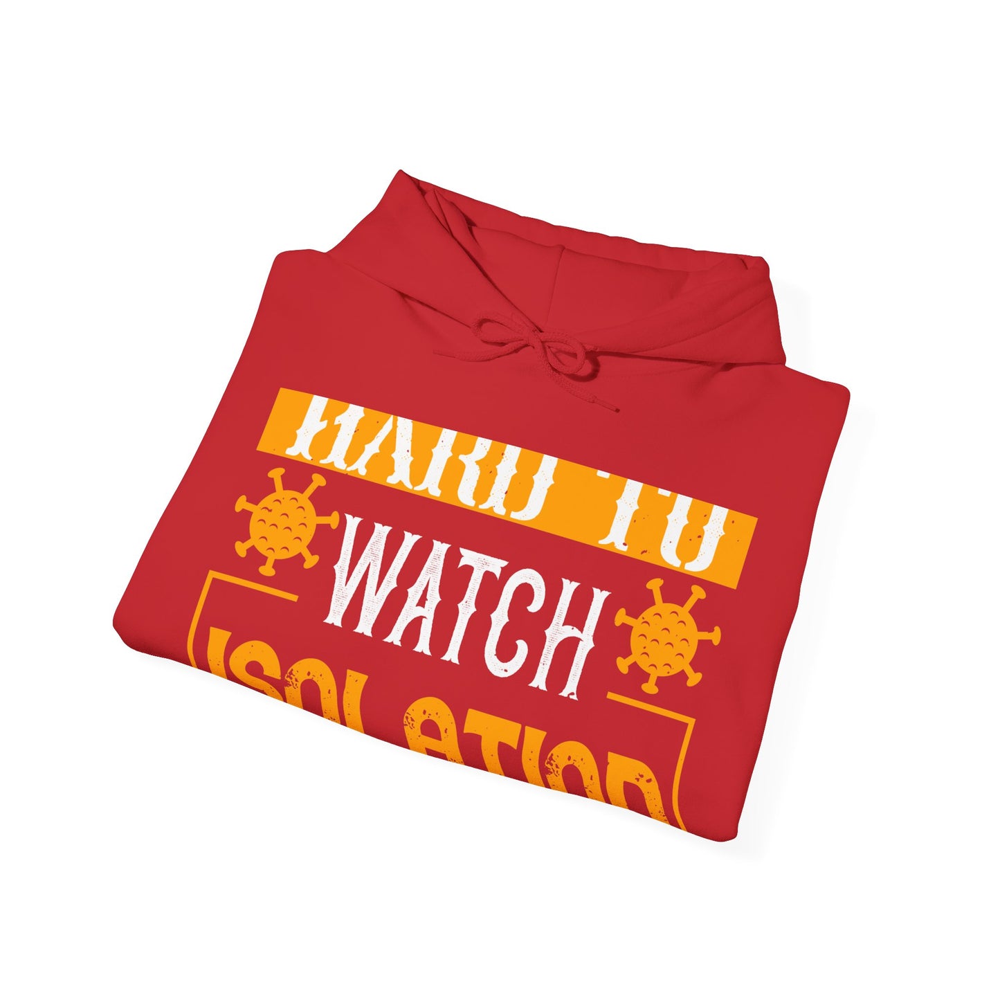 It's just hard to watch isolation basketball-01 — Unisex Heavy Blend Hoodie (G18500)