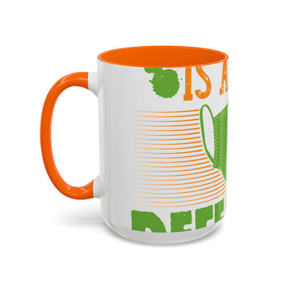 Isolation is a self-defeating dream-01 — Accent Mug 11/15oz