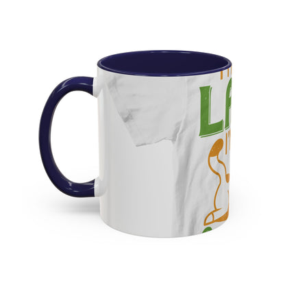 iΓÇÖm not lazy iΓÇÖm in quarantine — Accent Mug 11/15oz