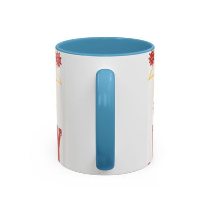 The easiest way to become a superhero is NOW! Just Stay At Home-01 — Accent Mug 11/15oz