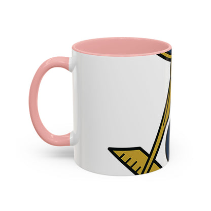 square and compass — Accent Mug 11/15oz
