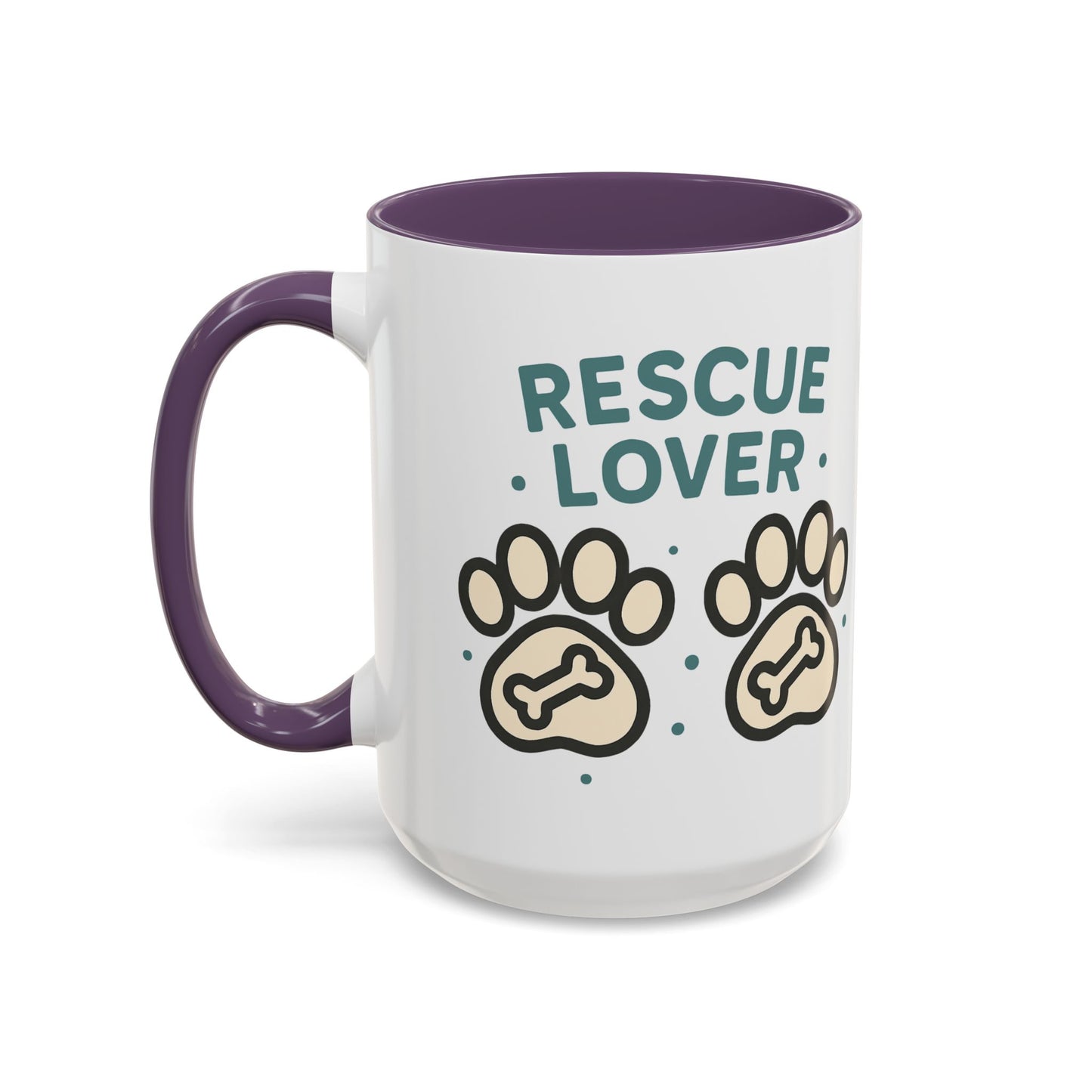Rescue Lover Coffee Mug, Pet Owner Gift, Animal Rescue Merchandise, Dog Lover Cup, Rescue Pet Appreciation