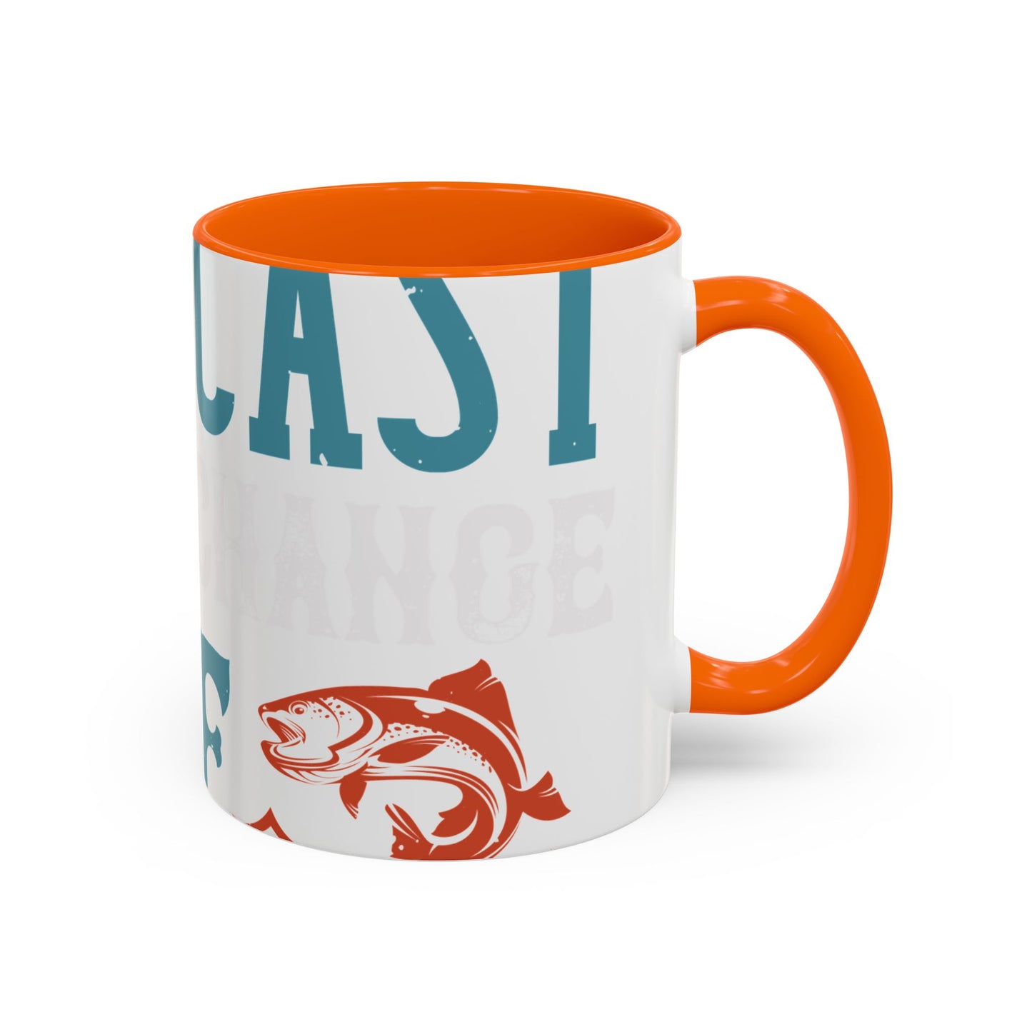 WEEKEND FORECAST WITH A CHANGE OF FISHING-01 — Accent Mug 11/15oz