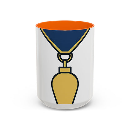 Junior Warden -JW - white bg — Accent Mug 11/15oz