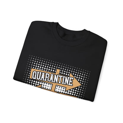 quarantine plans-01 — Unisex Heavy Blend Crewneck (G18000)