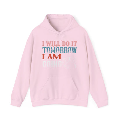 I WILL DO IT TOMORROW-01 — Unisex Heavy Blend Hoodie (G18500)