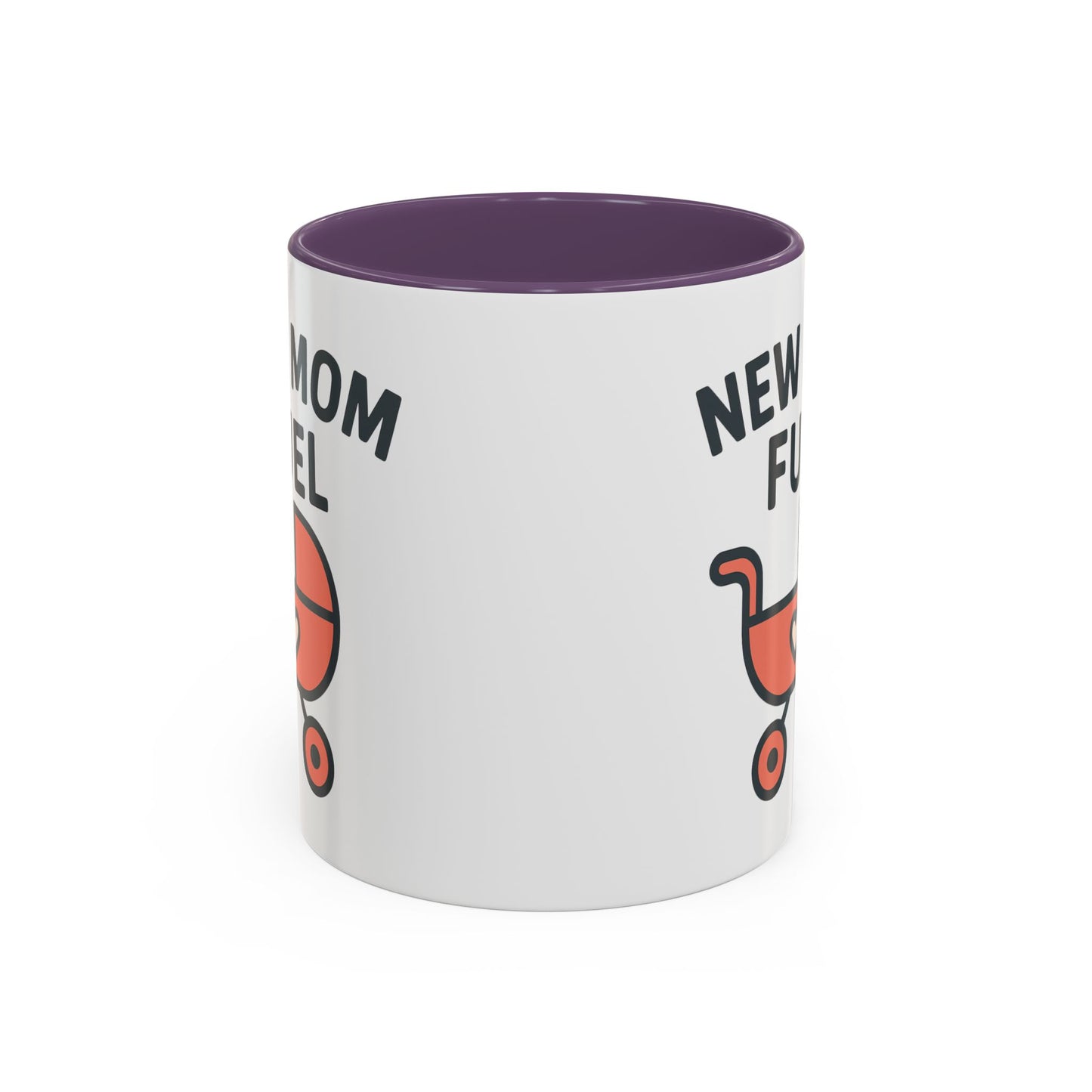 New Mom Fuel Coffee Mug - Cute Mom Gift, Ceramic Coffee Cup, Mommy Essentials, Baby Shower Gift, Parent Life Mug