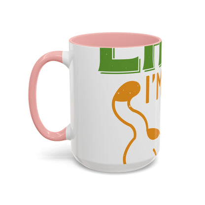 iΓÇÖm not lazy iΓÇÖm in quarantine-01 — Accent Mug 11/15oz