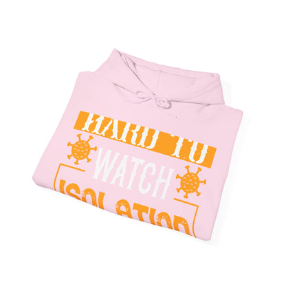 It's just hard to watch isolation basketball-01 — Unisex Heavy Blend Hoodie (G18500)